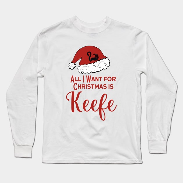 KOTLC Keefe fans, Keeper of the Lost Cities Christmas Long Sleeve T-Shirt by FreckledBliss